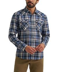 Wrangler - Iconic Denim -Hemd - Lyst