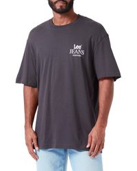 Lee Jeans - Logo Loose Tee T-Shirt - Lyst