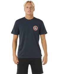 Rip Curl - Relaxed Fit Logo Crew T-shirt Relaxed Fit Logo Crew T-shirt - Lyst