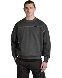 G-Star RAW - Garment Dyed Loose Sweatshirt - Lyst