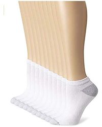 Hanes Comfort Blend Low Cut Sock, 10-pack - Multicolor