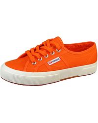 Superga - Low Sneaker COTU Classic Orange Textil 40 - Lyst