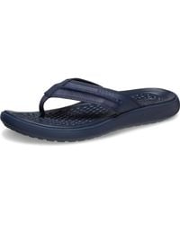 Crocs™ - , Yukon Vista Ii Lr Flip, Navy, 7 Uk - Lyst