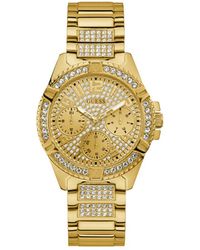 Guess - Uhr Lady Frontier Multifunktion Goldfarben W1156L2 - Lyst
