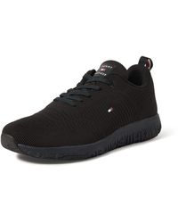 Tommy Hilfiger - Corporate Knit Rib Runner Trainers Athletic - Lyst
