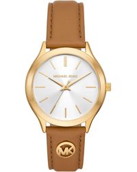 Michael Kors - Ladiesleathers Mk7465 Wristwatch For Women - Lyst