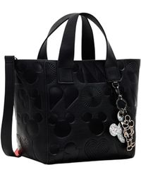 Desigual - M Mickey Mouse Tote Bag - Lyst