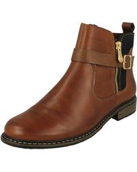 Rieker - Bobbi s Ankle Boots 4/37 Nut - Lyst