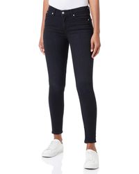 Calvin Klein - Mid Rise Skinny Ankle Pants - Lyst