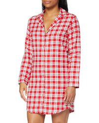 Iris & Lilly Long Sleeve Flannel - Red