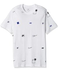 Camiseta deportiva con motivo de la Estatua de la Libertad Nike de hombre  de color Blanco | Lyst