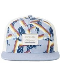 Rip Curl - Adult's Hoffman Trucker Baseball Cap Spray Blue - Lyst