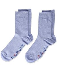 Esprit Foot Logo 2-Pack - Azul