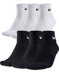 Nike - Cushion Quarter Pack de 3 paires de chaussettes trois-quarts pour homme - Lyst