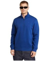 G-Star - Premium Core Half Zip R Sw Ls Sweatshirt - Lyst
