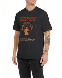 Replay - M6695 T-shirt - Lyst