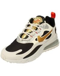 Nike - Sneaker Schuhe AIR MAX 270 React aus weißem Leder CT3433-001 - Lyst