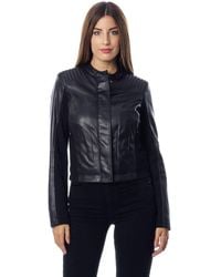 Guess - Long -sleeved Korean -like Skin Jacket. Slim Dressing. Lateral Pockets. Quilted. - Lyst