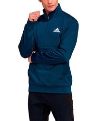 adidas - M GG SL 1/4 Zip Felpa - Lyst
