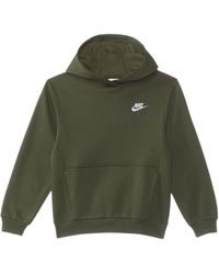 Nike - K Nsw Club Flc Hdy Lbr Sweatshirt - Lyst