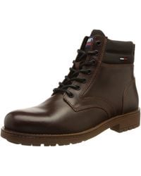 Tommy Hilfiger - Classic Short Lace Up Boot Fashion - Lyst