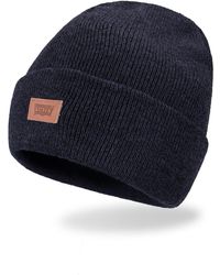 Levi's - Classic Warm Winter Knit Beanie Hat Cap Fleece Lined For And - Lyst