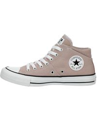 Converse - Chuck Taylor All Star Madison Baskets montantes en toile avec fermeture à lacets Neutre chaotique/blanc/noir - Lyst