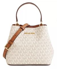 Michael Kors - Borsa da donna borsa a tracolla Pratt SM Bucket - Lyst