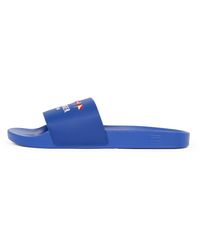 Tommy Hilfiger - Badeschuhe Flags mit Logo - Lyst