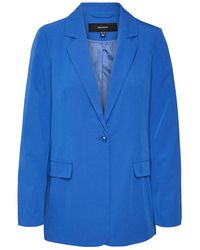 Vero Moda - Jackenblazer VMZELDA LS LOOSE BLAZER NOOS - Lyst