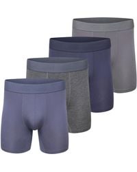 New Balance - Ultra Smooth Microfiber Lightweight Breathable Performance Boxer Brief Underwear - Lyst