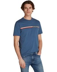 Tommy Hilfiger - Chest Stripe Tee S/s T-shirt - Lyst