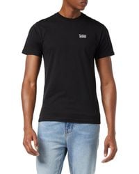 Vans - Mini-Schrift T-Shirt - Lyst