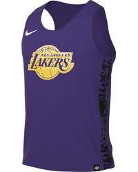 Nike - Los Angeles Lakers Herren Dri-fit Strtfv JSY Ctsgx Top - Lyst