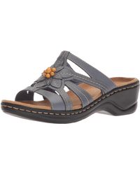 wedge heel clarks sandals