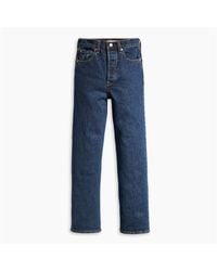 Levi's - Ribcage Straight Ankle Jeans - Lyst