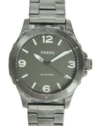 Fossil - Jr1457 Watch Analogue Quartz Luminous Hands Stainless Steel Strap Grey - Lyst