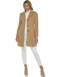 Calvin Klein - Cashmere Wool Blend Coat - Lyst