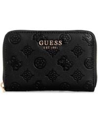 Guess - Phoebe Geldbörse mit Reißverschluss - Lyst