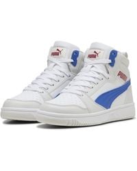 PUMA - Rebound V6 Mid Jr Sneaker - Lyst