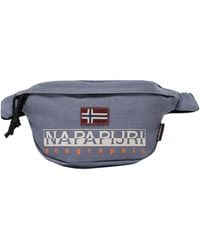 Napapijri - Sac banane Hering 3 Wb NA4GGP Coton Gris Tempête - Lyst