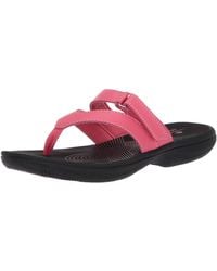 clarks salon spirit flip flops