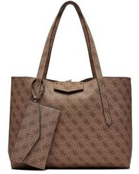 Guess - ECO BRENTON TOTE - Lyst