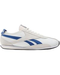 Reebok - R400, Scarpe da Ginnastica -Adulto, Chalk/Chalk/Twilight Blue, 45 EU - Lyst