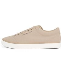 Tommy Hilfiger - 's Core Canvas Low Top Vulcanised Trainers - Lyst