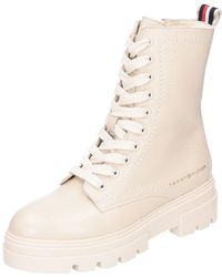 Tommy Hilfiger - Low Boot Stiefel Monochromatic Lace Up Stiefeletten - Lyst