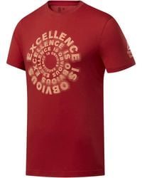 Reebok - T-shirt Met Korte Mouwen Fj5283 - Lyst