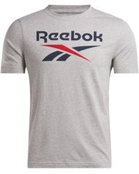 Reebok - Identity Big Logo T-shirt Voor - Lyst