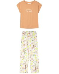 Women'secret - Long Pyjama Weekly Hope Pijamas - Lyst
