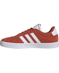 adidas - Vl Court 3.0 Shoes S Trainers Red/white 11 - Lyst